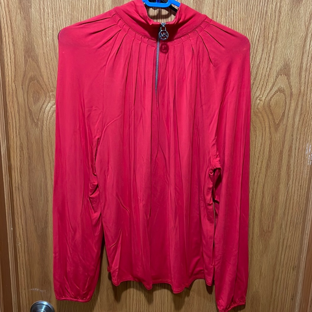 Michael Kors Quarter Zip Top